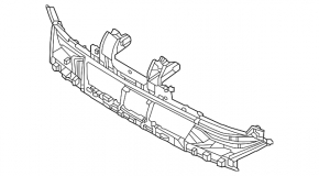 Lower front bumper grille center Kia EV6 22-26