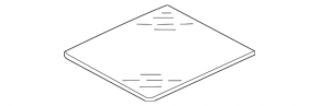 Audi Q5 8R 12-17 Front Sunroof Glass