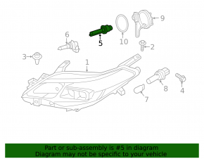 Xeno lamp D2S Toyota Sienna 11-20