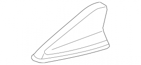 Antenna fin Hyundai Ioniq 17-22