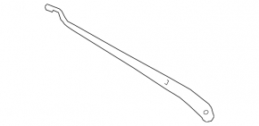 Left wiper arm Kia Forte 4d 14-18