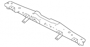Upper TV bar for Nissan Kicks 18-20 pre-restyling