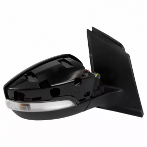 Side mirror left Ford Escape MK3 17-19 rest, red, 14 pins, turn signal, BSM, backlight