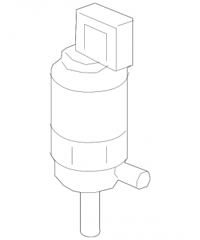 Chevrolet Camaro 16-23 Windscreen Washer Motor