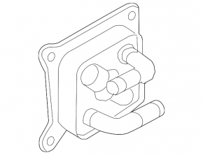Oil cooler for internal combustion engines Nissan Sentra 13-19 1.8