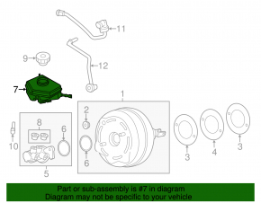 BMW 4 F32/33/36 14-20 Master Brake Tank with Lid
