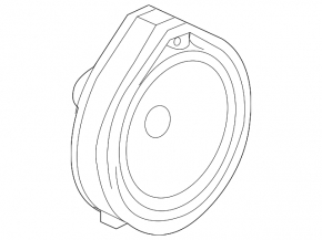 Honda CRZ 11-16 front left door speaker
