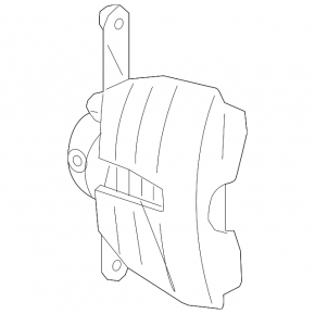 Front right caliper assembly VW Atlas 18-24