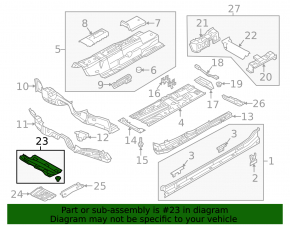 Bottom protection left VW Tiguan 18-