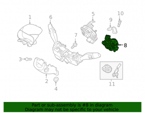 Ignition switch Hyundai Kona 18-23 1.6, 2.0
