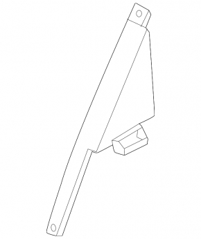Triangle corner door rear right Nissan Rogue 21-24