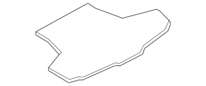 Trunk floor Infiniti Q50 14-20 without spare tire