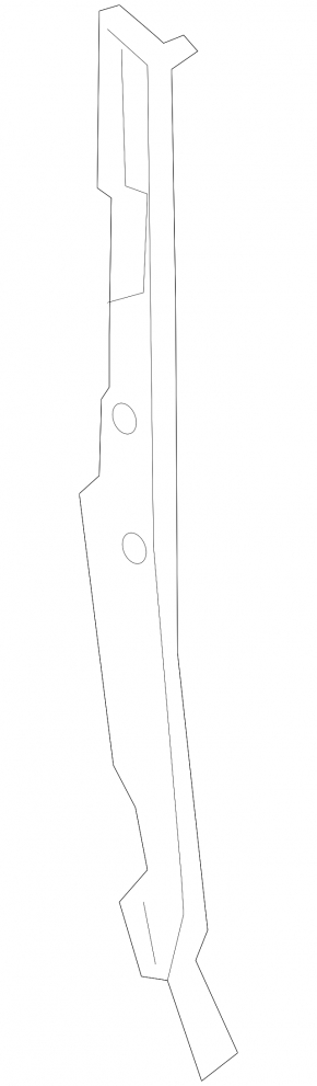 Wing seal trim door-wing left Mazda 3 19- 4d