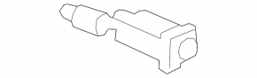 Front left lock cylinder Audi A4 B8 08-16