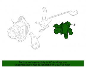 Thermostat housing BMW 6 F06 F12 12-18 N55