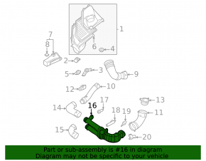 Intercooler pipe BMW 2 G42 23-25 M