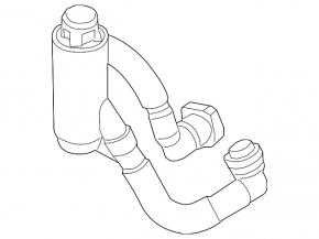 Fuel filter absorber BMW i3 14-20