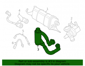 Fuel filter absorber BMW i3 14-20