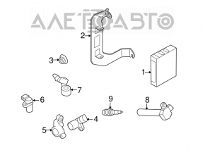 ECU engine computer Subaru Outback 10-11 2.5