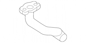 Volvo XC90 16-22 T6, T8 Turbo Oil Return Line
