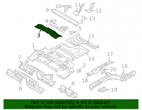 The battery cover under the rear row of seats of the Polestar 2 21-25 is bent at the corner.