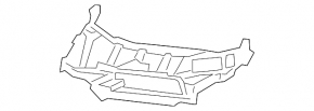 Left front bumper mount for headlight BMW X3 G01 18-23 2020-21.
