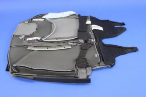 Rear seat 2nd row Jeep Cherokee KL 14-15 black cloth with gray inserts