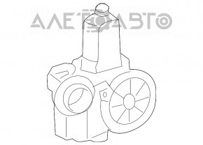 Rear left window lift motor Lexus RX350 RX450h 16-22