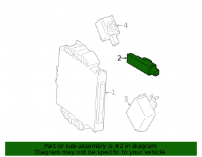 Antenna Keyless Toyota Rav4 13-18
