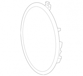 Mercedes X247 GLB 20-26 Radar Grill Emblem