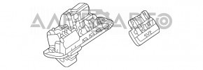 Mercedes H247 GLA 20-23 trunk handle with camera button