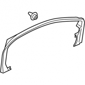 Lincoln MKC 15-19 inner front left door frame
