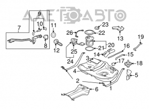 Fuel pump for Mitsubishi Galant 04-05