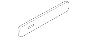 Jaguar I-Pace 19-23 front right outer door handle trim