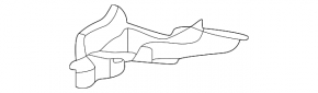 Seal wing hood-wing right Volkswagen ID.4 21-23