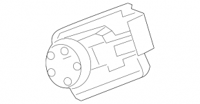 Actuator motor heater drive temperature Chevrolet Volt 11-15