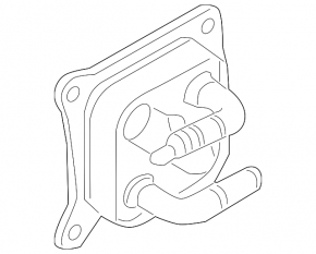 Oil cooler for internal combustion engines Nissan Juke 11-17 1.6 Nismo rs