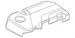 21-22 Buick Encore Engine Cover