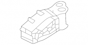 Front engine mount rear right Polestar 2 21- on subframe