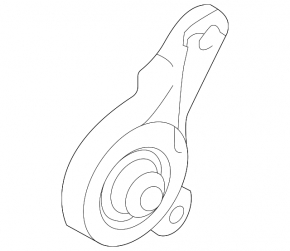 Mitsubishi Outlander 18-21 2.0, 2.4, PHEV, front gearbox bracket