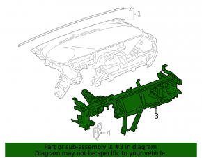Under-torpedo pipe reinforcement Chevrolet Bolt EUV 22-23
