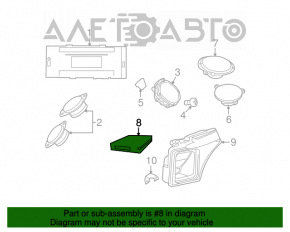 Chrysler 200 Audio Amplifier 11-13