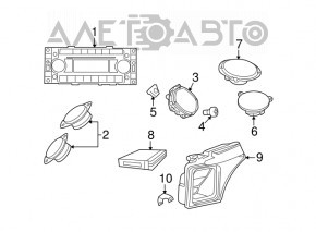 Chrysler 200 Audio Amplifier 11-13