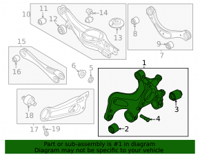Rear left axle Kia Niro 23-