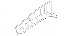 Left fender apron outer panel for Toyota Avalon 05-12