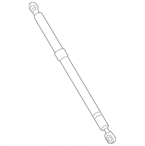 Trunk door shock absorber right Toyota Rav4 19-