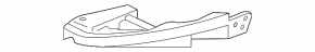 Front bumper mount right under headlight Honda Insight 19-22