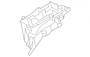 Lexus IS 14-20 left underhood fuse box housing