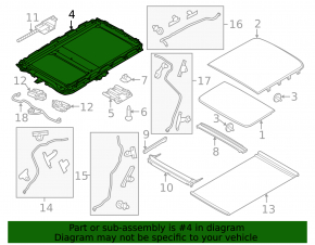 Hatch Assembly Ford Explorer 11-17