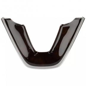 Lincoln MKZ 13-20 wood-look chrome steering wheel cover